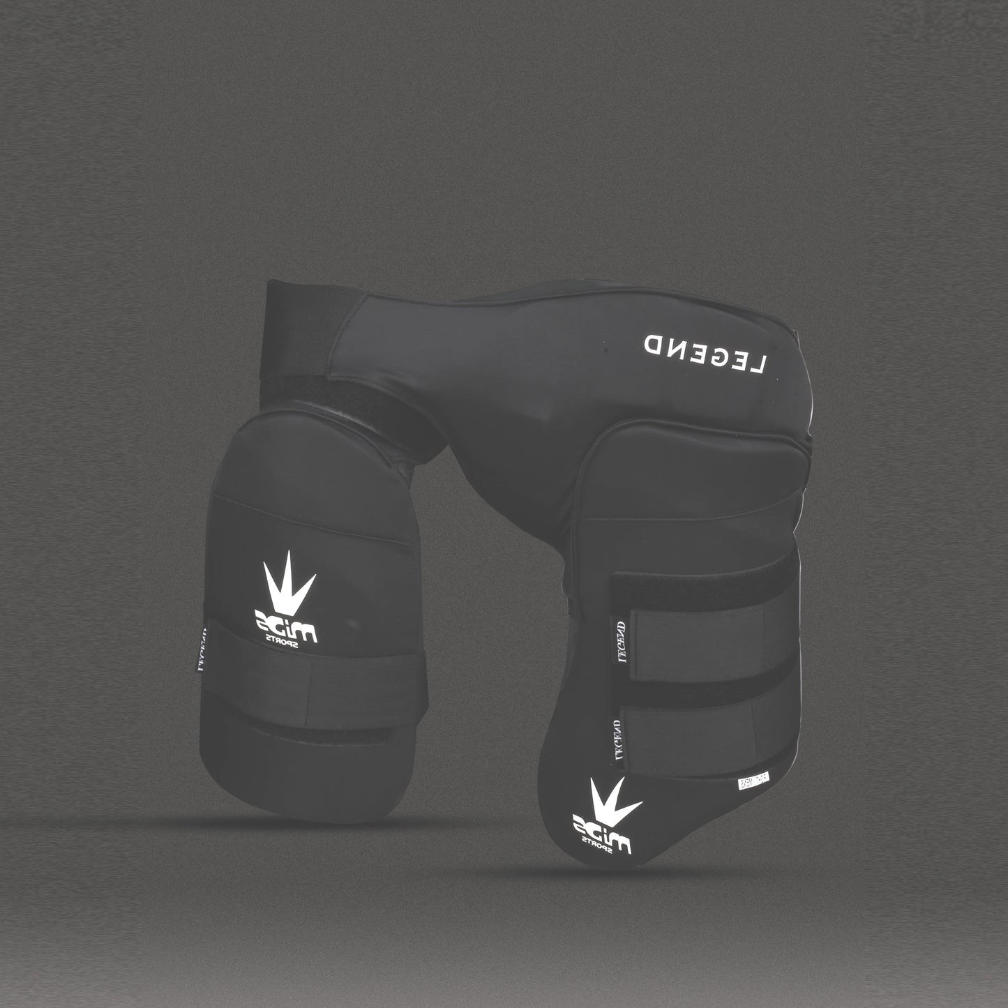 Mids Legend Black Thigh Pad (Double)