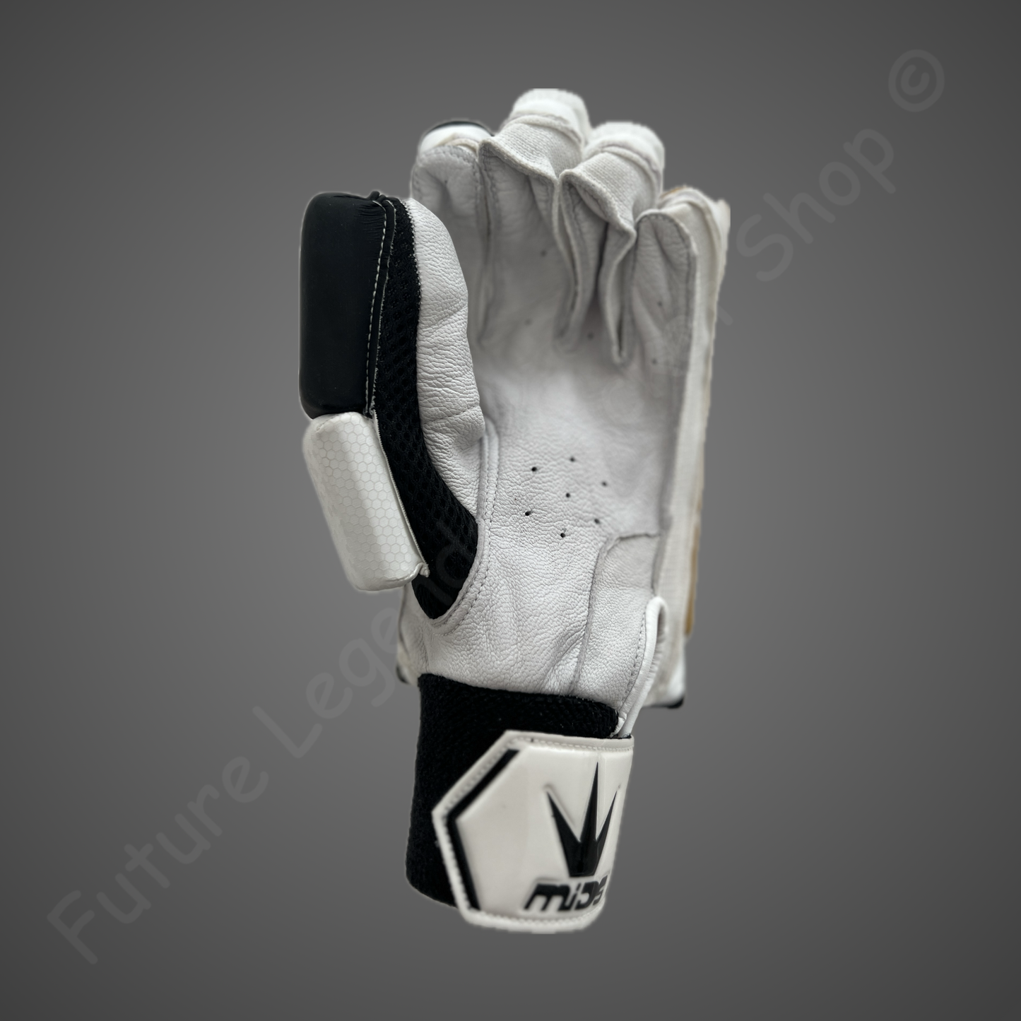 Mids White Gold - Cricket Batting Gloves