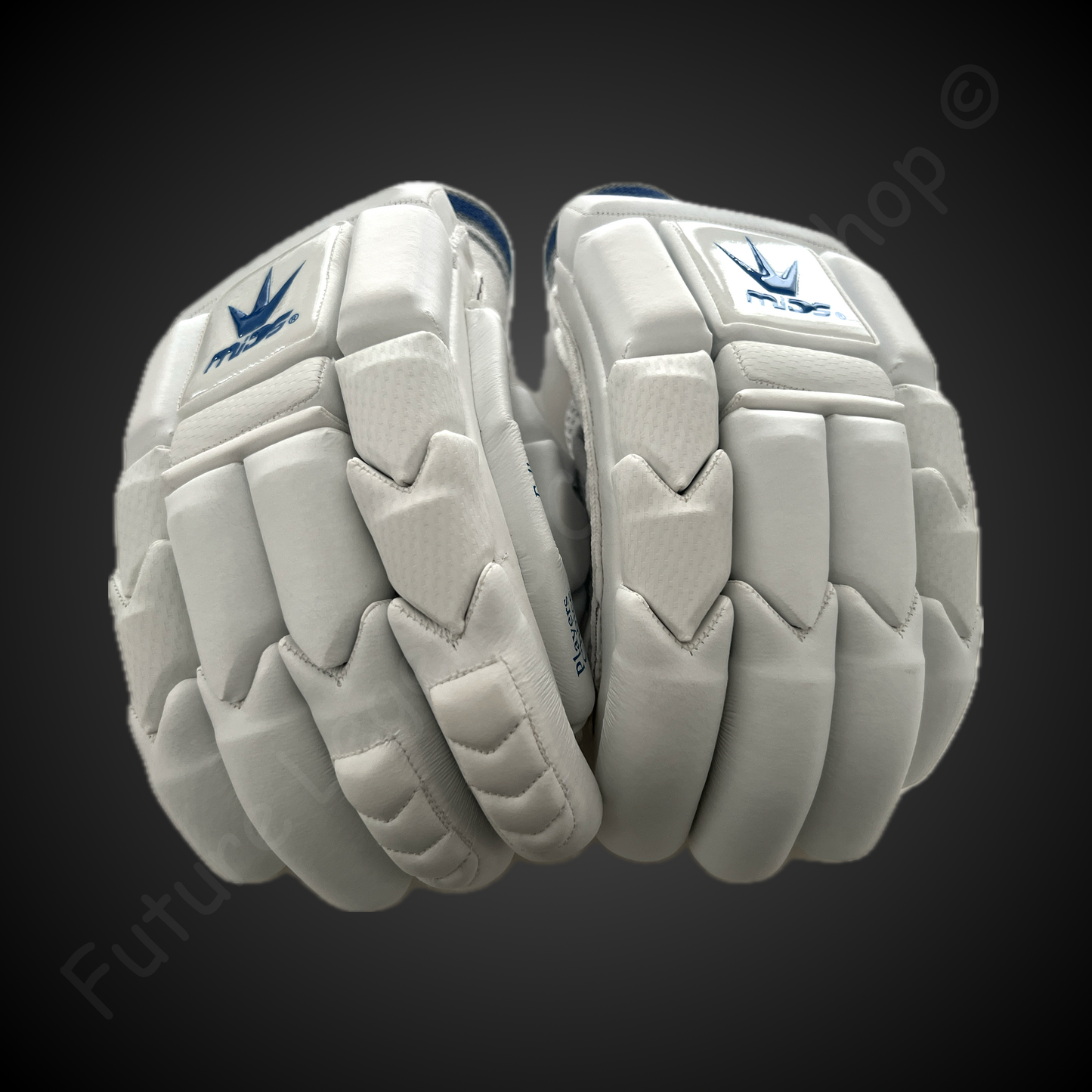 Mids Test White - Cricket Batting Gloves