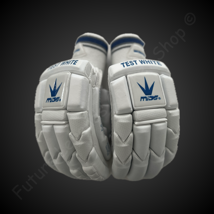 Mids Test White - Cricket Batting Gloves